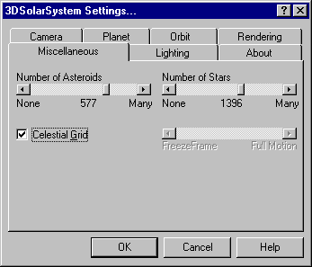 Miscellaneous Control Panel